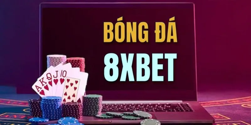 Bố cục màn hình cá cược bóng đá 8xbet với danh sách giải đấu bên trái và bảng kèo ở giữa